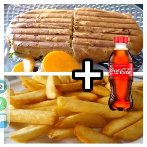 COMBO Torta+Papas+Refresco