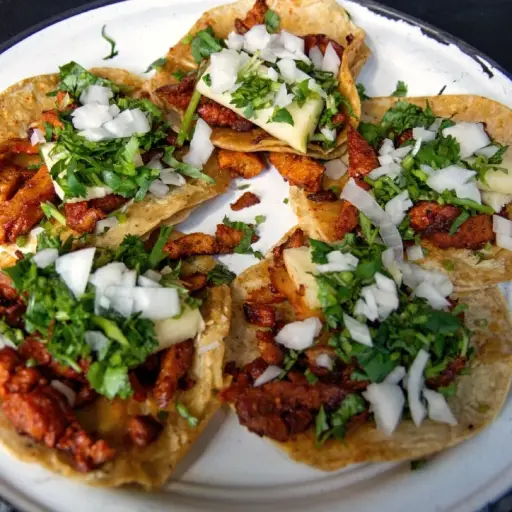 Taco de Pastor de plancha