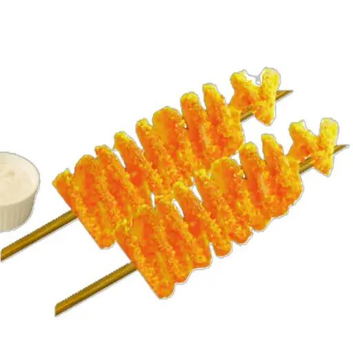 Brochetas de Papa en Espiral