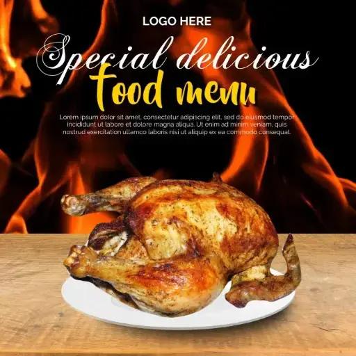 Medio Pollo Asado