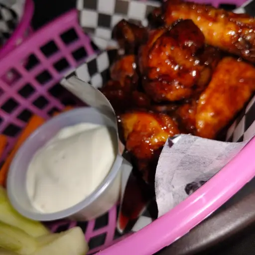 Alitas mango habanero 