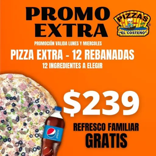 Promo Pizza Extra