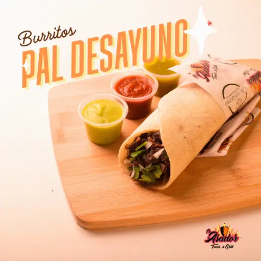 Burrito de Frijoles con Queso