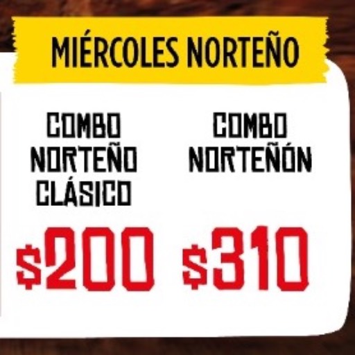 Miércoles Norteño - Combo Norteño Clásico