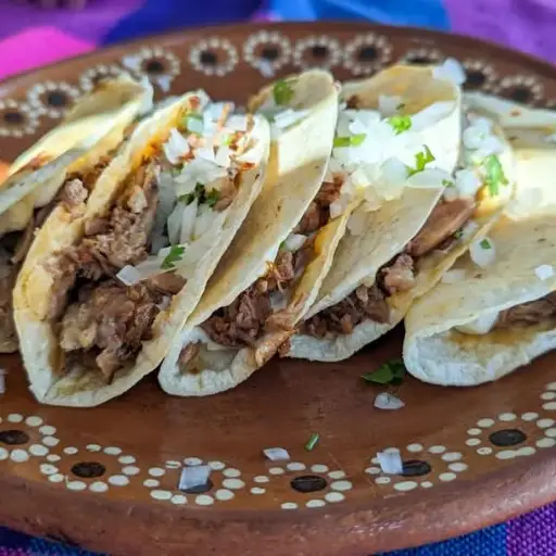Taco de carnitas 