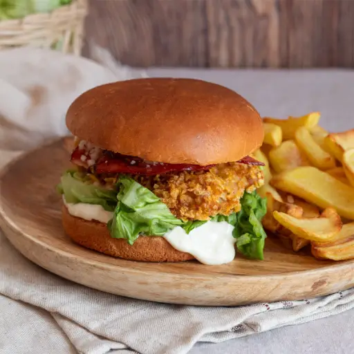 Hamburguesa crispy 
