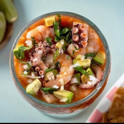 Cóctel Pulpo y Camarón 