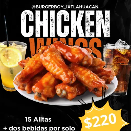 Combo Alitas 