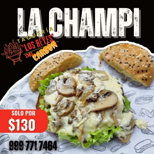 Hamburguesa La Champi