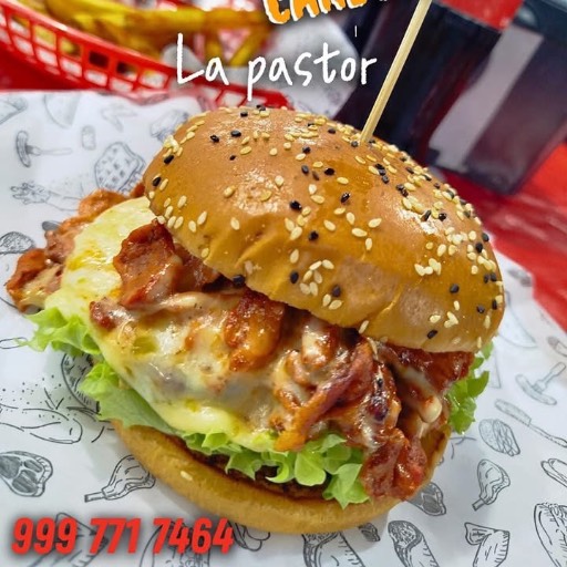 Hamburguesa Pastor