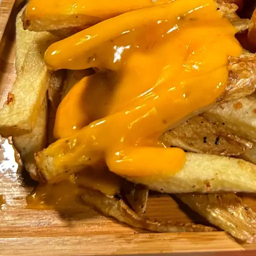 Papas Francesas Con Queso
