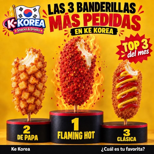 Banderillas Coreanas 