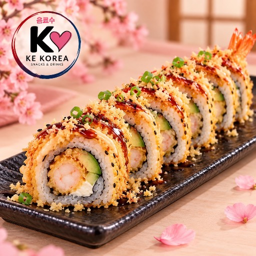 Sushi camarón tempura roll