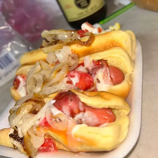 Orden HotDogs con tocino