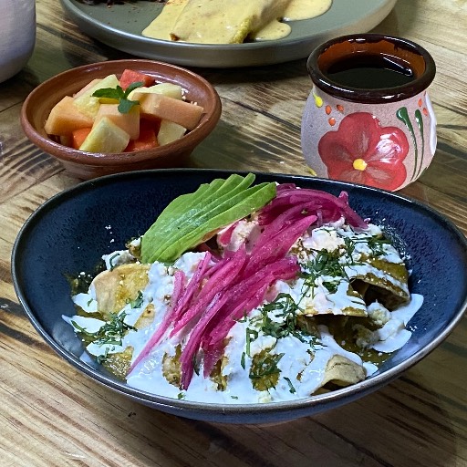 Chilaquiles poblanos 