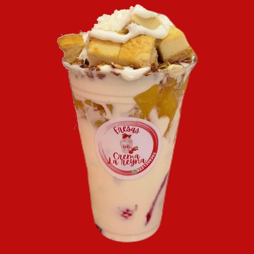 VASO GRANDE FRESA/DURAZNO