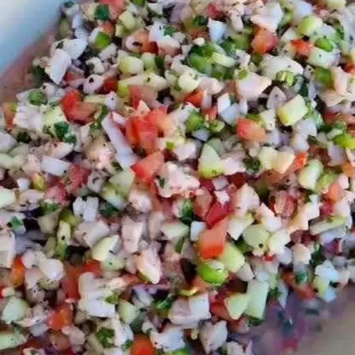 Ceviche de pescado 