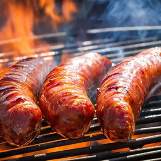 Orden salchichas fritas 