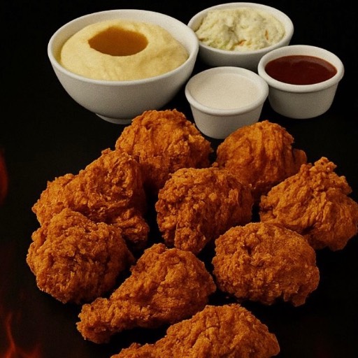 Pollo frito Paquete familiar