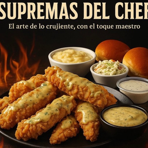 Tiras de pollo Paquete indivudual