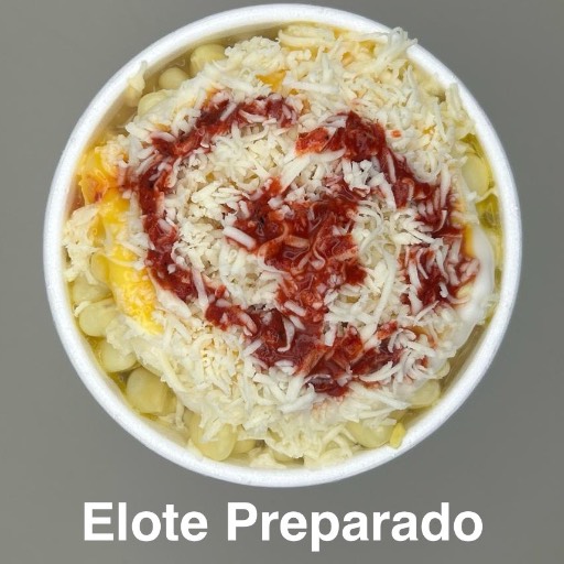 Elote en Vaso Preparado