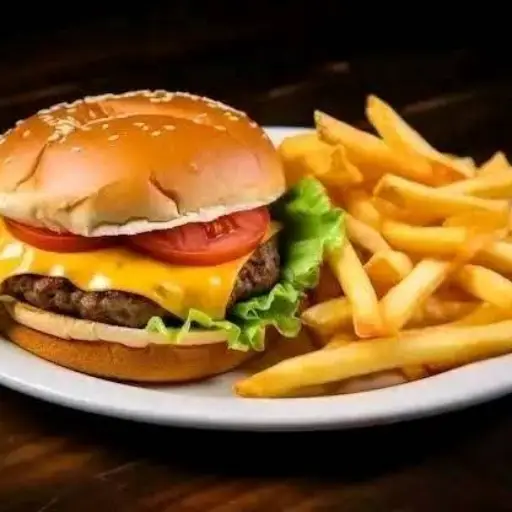 Hamburguesa sencilla 