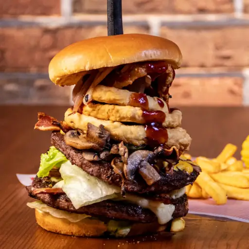 Hamburguesa monstruo 