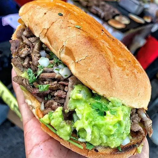 torta de carne asada 