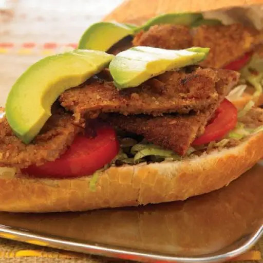 torta de milanesa de res 