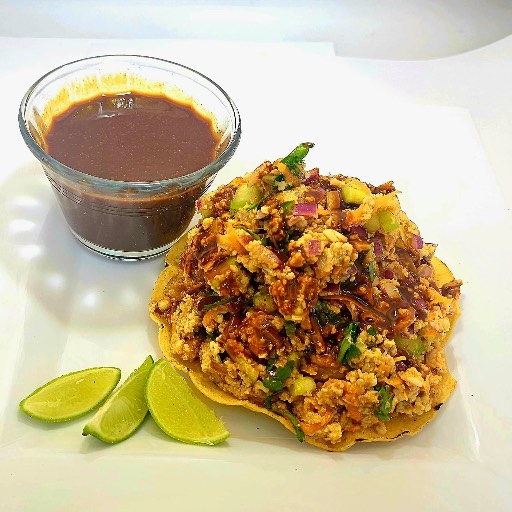 Tostada de ceviche de sierra
