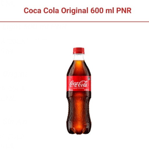 COCA-COLA 600ML