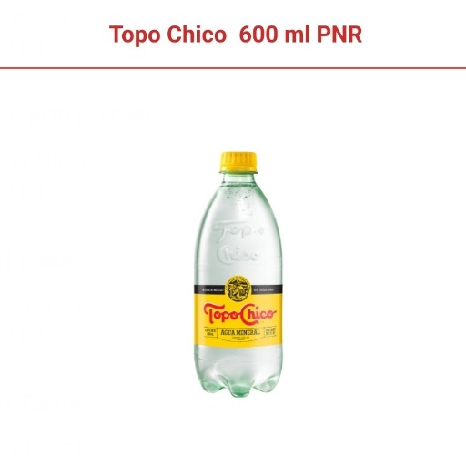 Topo chico 600ml 