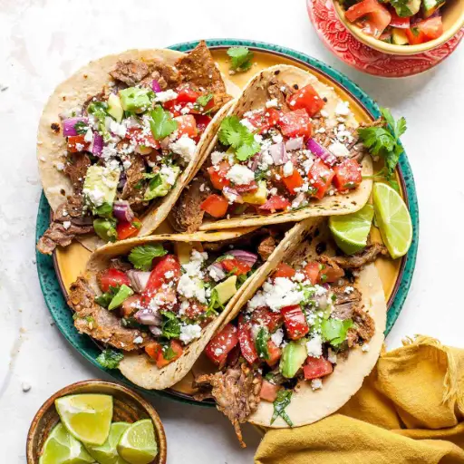 TACOS DE ASADA
