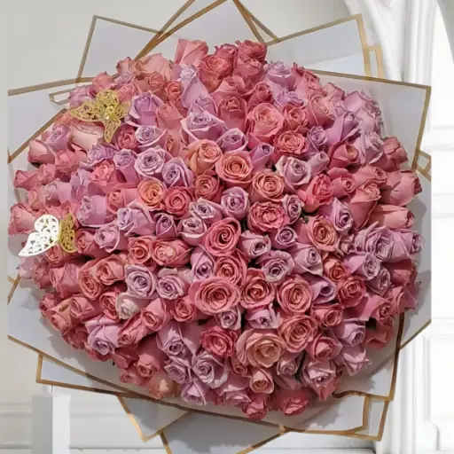 Ramo rosita 200 rosas