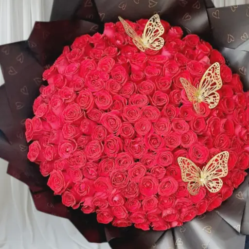 Ramo  Mariposa 200 rosas
