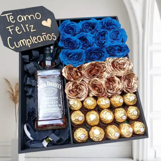 Box Cumpleaños rock star