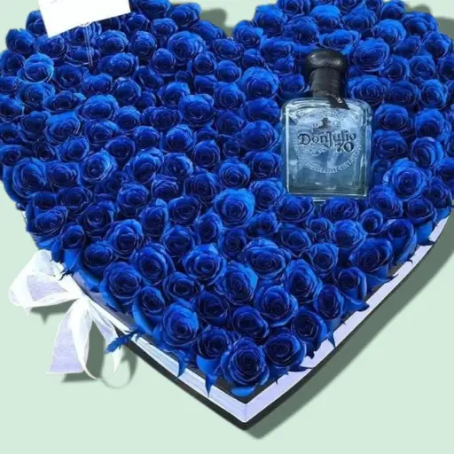 Box Corazón azulito.