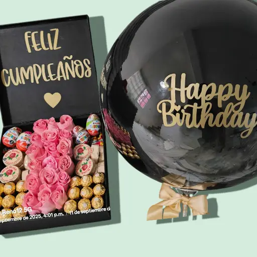 Box globo Cumpleaños 