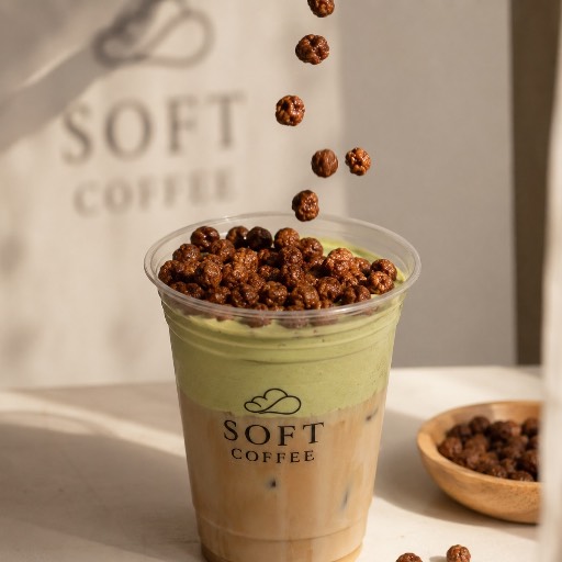 Coffee cream matcha