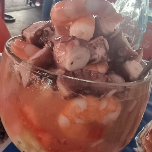 Cóctel de Camarón con Pulpo