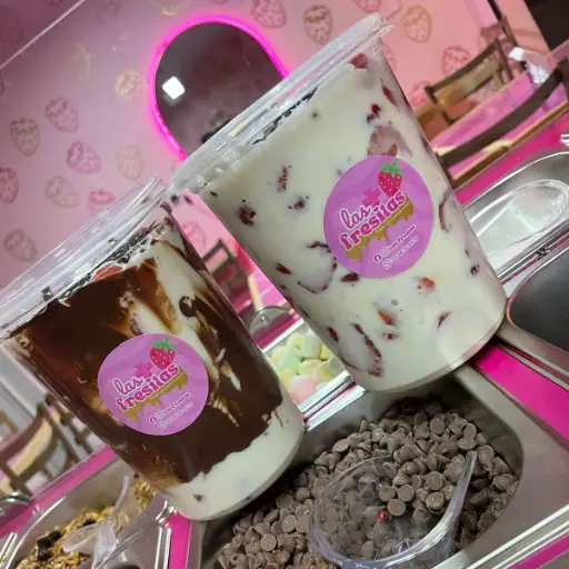 Fresas con crema 