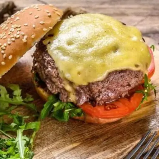 hamburguesa triple cheese