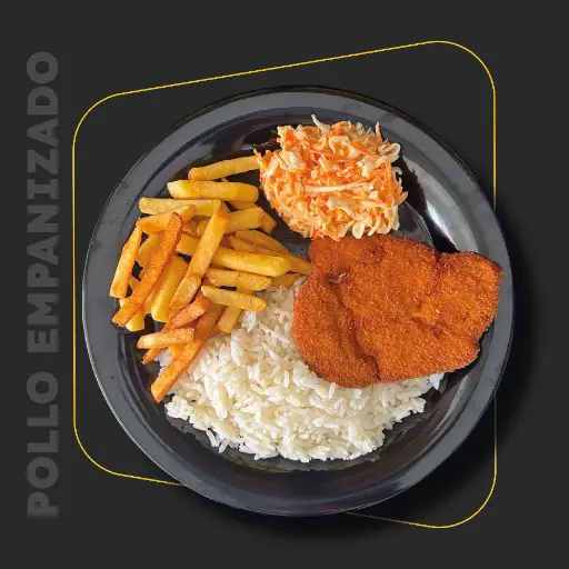 Almuerzo Pollo Empanizado