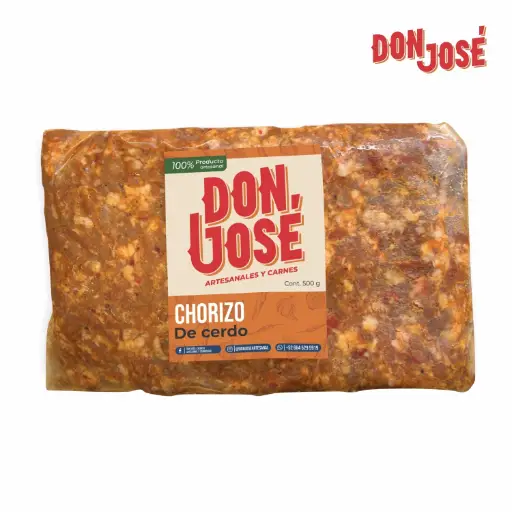 Chorizo de cerdo 500grs 