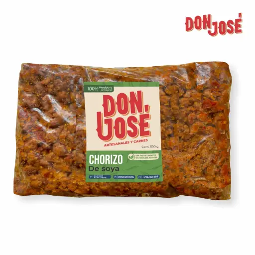 Chorizo de soya 500grs 