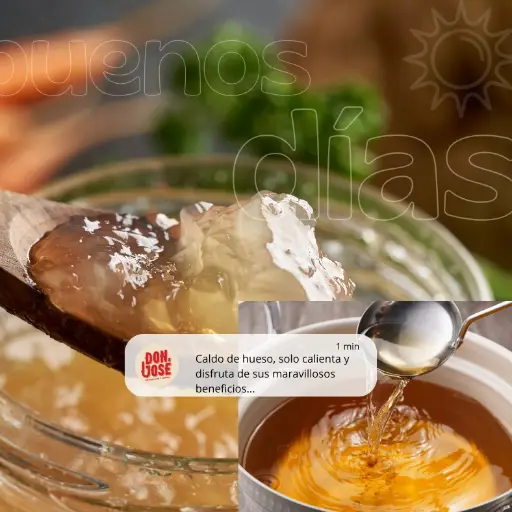 Caldo de huesos 1/2 litro (res)