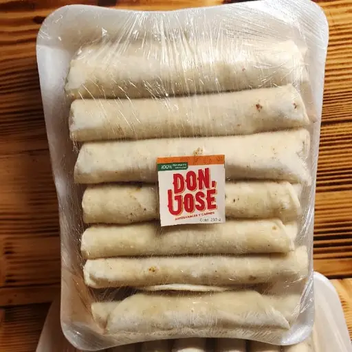 FLAUTAS DE RES 12PIEZAS