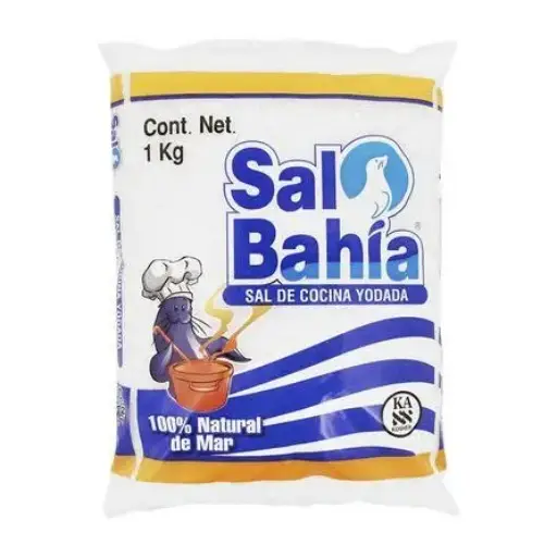 Sal Yodada Bahia 100% sal de mar kg