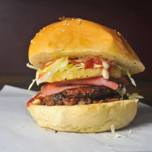 Hamburguesa Hawaiana