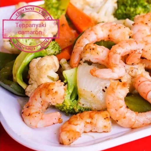 Teppanyaki de Camarón 